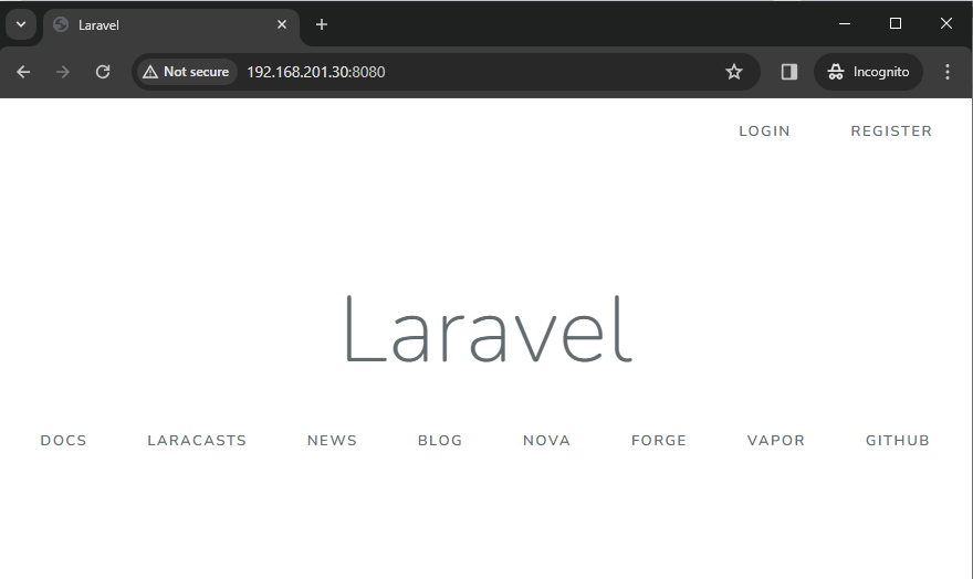 Laravel Project with Composer